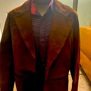 Vintage suede blazer